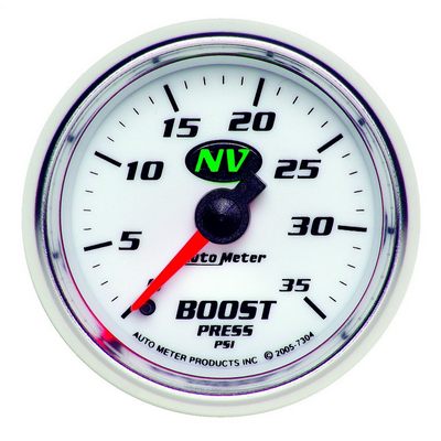 Auto Meter NV Mechanical Boost Gauge - 7304